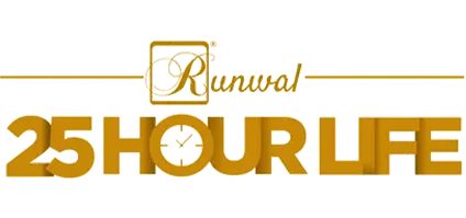 Runwal 25 Hour Life Logo